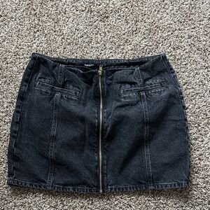 Old Navy Dark Denim Mini Skirt